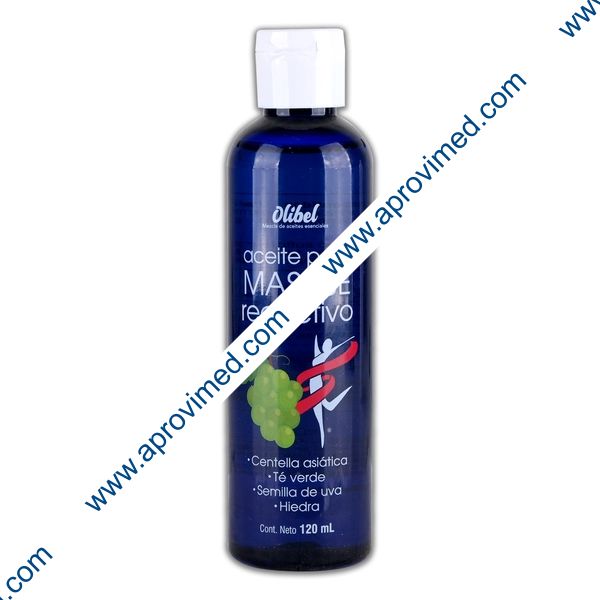 ACEITE PARA MASAJE REDUCTIVO (Olibel) Fco. 120 ML.