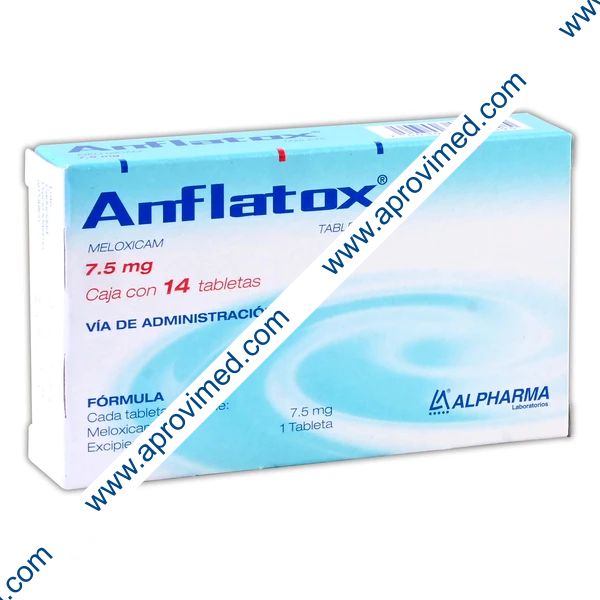 ANFLATOX c/14 TABS. 7.5 MG.