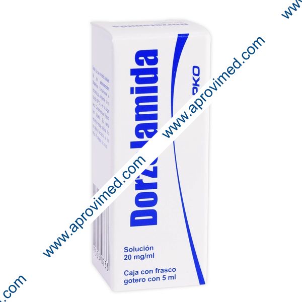 DORZOLAMIDA (Opko) SOL. OFT. Fco. Gotero 5 ML. 20 MG/1 ML.