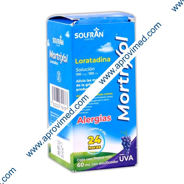 MORTRIXOL SOLUCIÓN Fco. 60 ML. 100 MG/100 ML.