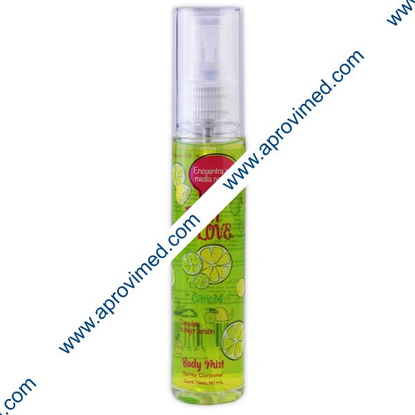 FRESH LOVE CÍTRICOS Spray Corporal Fco.  60 ML.