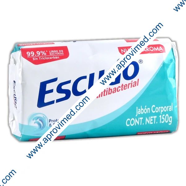 ESCUDO ANTIBACTERIAL Protección & Frescura JABÓN BARRA 150 G.