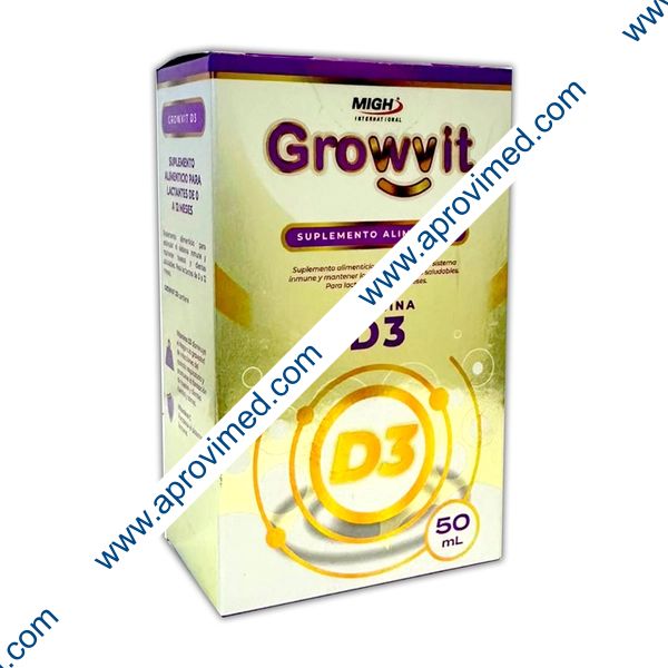 GROWVIT D3 SUSP. Gotas Fco. 50ML.