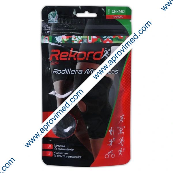 RODILLERA ELAST. DEPORTIVA MENISCOS "Rekord" UNISEX T: Ch/Md. 36-39cm. c/1 Pza.