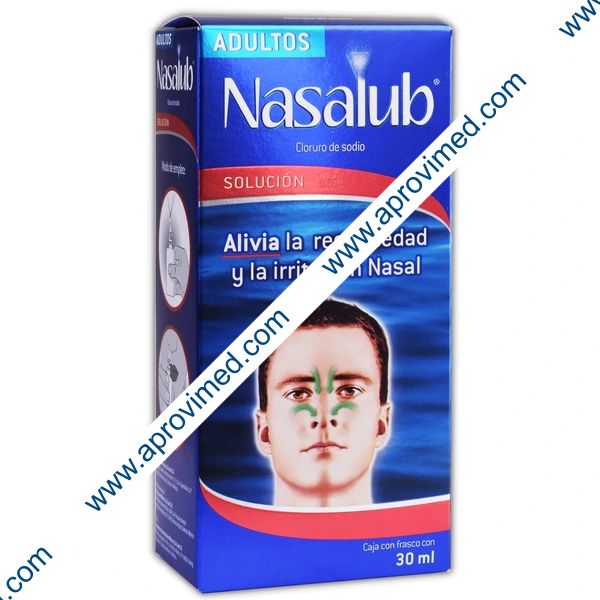 NASALUB Adultos SOLUCIÓN Fco. 30 ML. 0.65-1.00 G/100 ML.