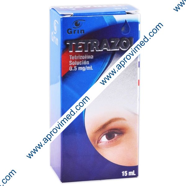 TETRAZOL SOL. OFTÁLMICA Fco. Gotero 15 ML. 0.5 MG/1 ML.