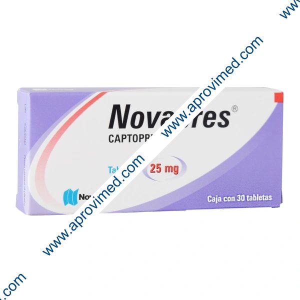 NOVAPRES c/30 TABS. 25 MG.
