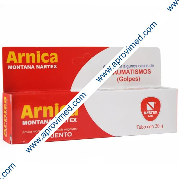 ARNICA MONTANA NARTEX Pomada Tubo c/30 G. 4.5-7.5 ML/100 G.