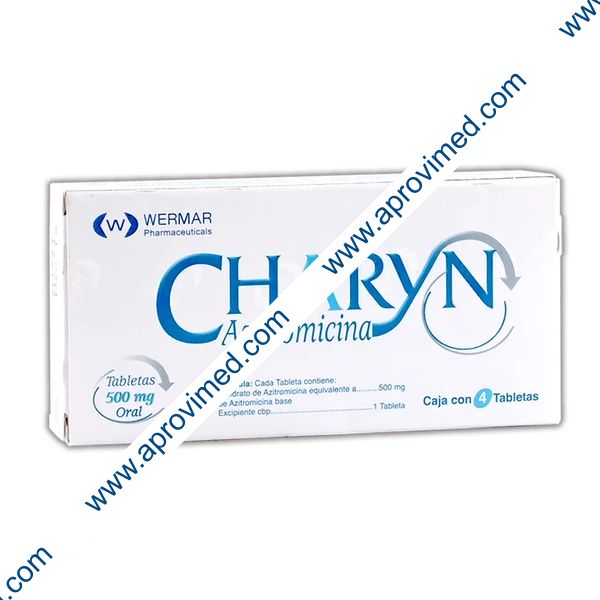 CHARYN c/4 TABS. 500 MG.