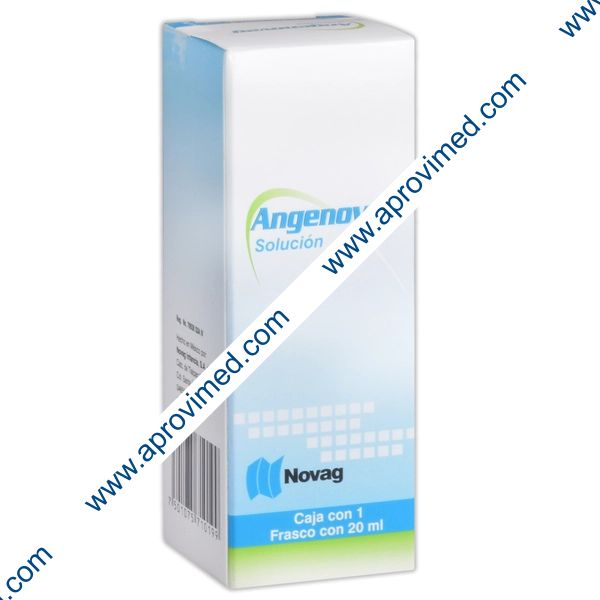 ANGENOVAG SOL. Bucofaríngea Fco. 20 ML. 0.1-0.06-0.06-0.42-0.1 G/100 ML.