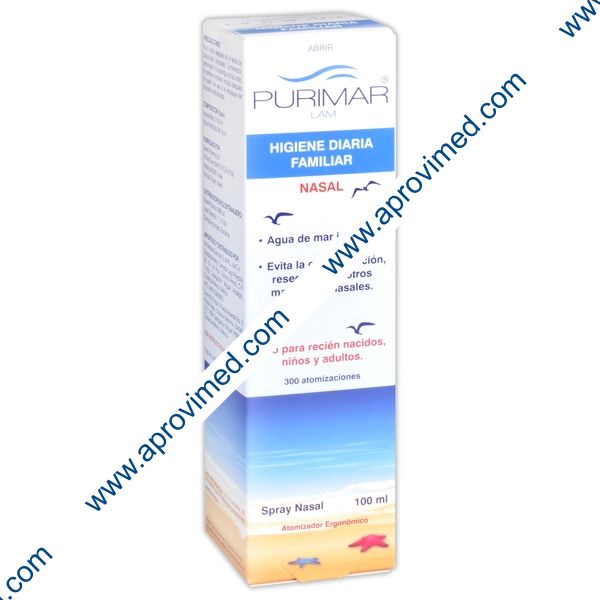 PURIMAR LAM Agua de Mar SOL. NASAL SPRAY Fco. 100 ML.