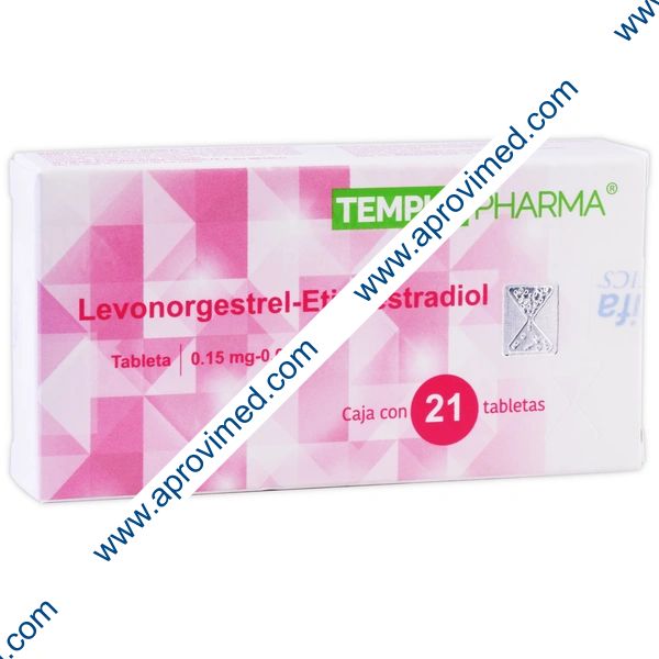 LEVONORGESTREL-ETINILESTRADIOL (TempusPharma) c/21 TABS 0.15/0.03 MG.