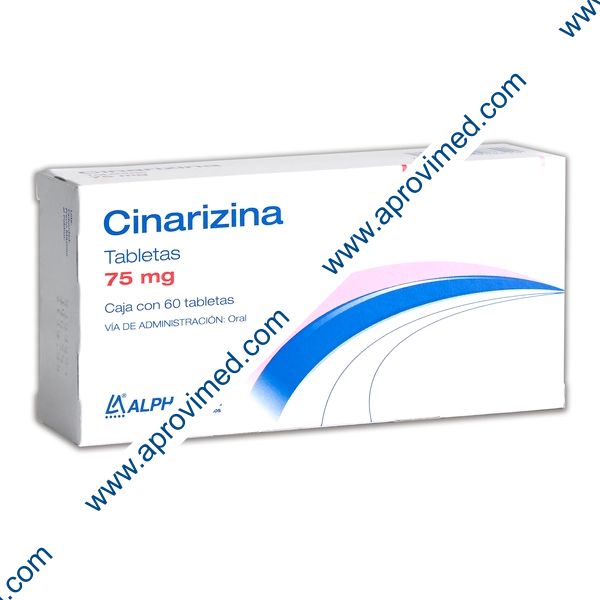 CINARIZINA (Alpharma) c/60 TABS. 75 MG.