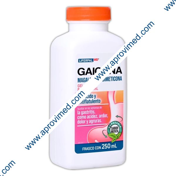 GAICONA GEL Sab. Menta Fco. 250 ML. 8-1 G/100 ML.