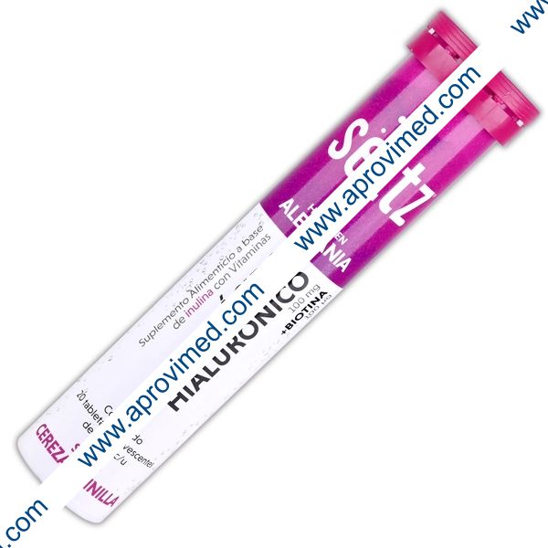 ÁCIDO HIALURÓNICO+BIOTINA (Seltz) Tubo c/20 TABS. EFERVS. Sab. Cza-Vlla. 4.4 G.