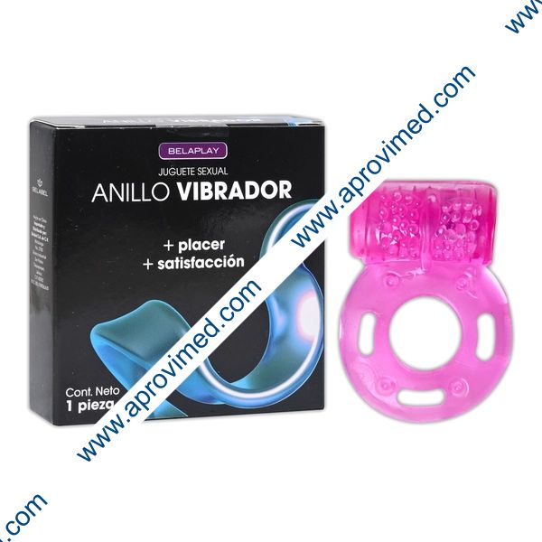 VIBRADOR TIPO ANILLO "BELAPLAY" Caja c/1 Pza.