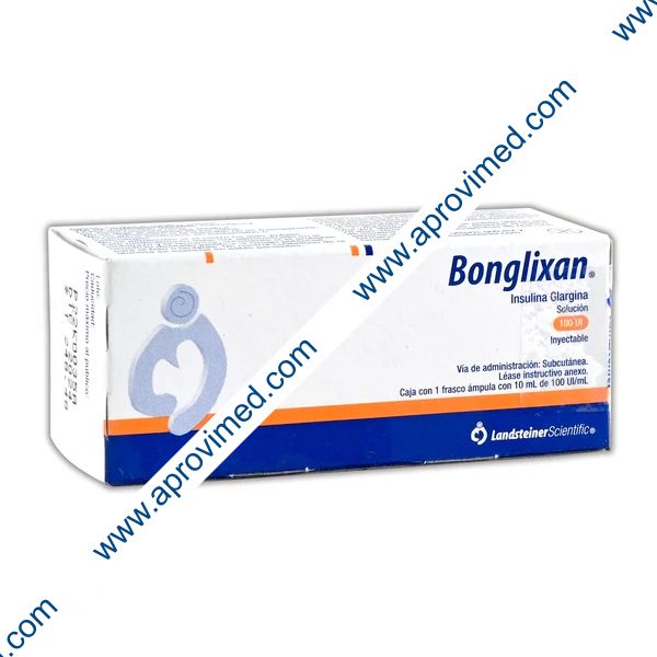 BONGLIXAN Sol. Iny. c/1 FCO. AMP. 10 ML. 100 UI/1 ML.