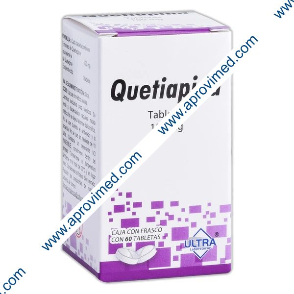 QUETIAPINA (Ultra) c/60 TABS. 100 MG.