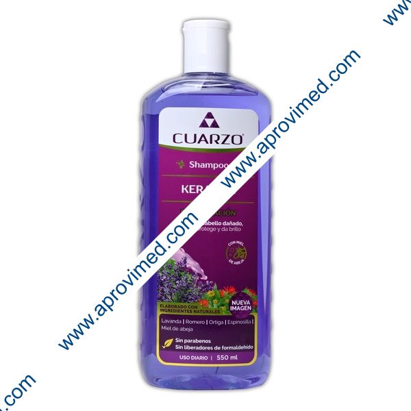 SHAMPOO KERATINA (Cuarzo) 550 ML.