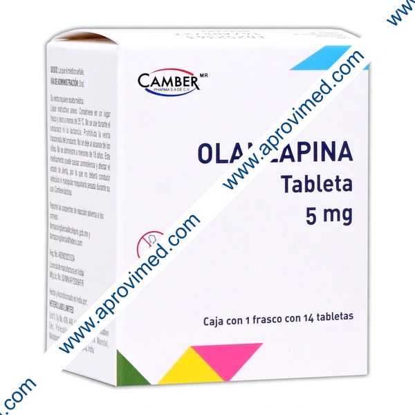 OLANZAPINA (Camber) c/14 TABS. 5 MG.