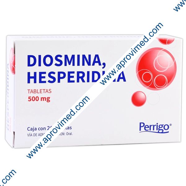 DIOSMINA/HESPERIDINA (Perrigo) c/20 TABS. 500 MG.