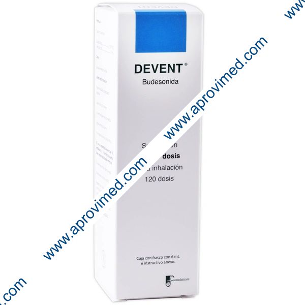 DEVENT SUSP. NASAL p/Inhalación Fco. 6 ML. c/120 Dosis 64 MCG.