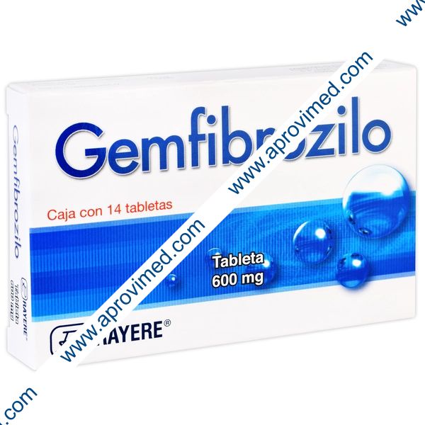 GEMFIBROZILO (Rayere) c/14 TABS. 600 MG.