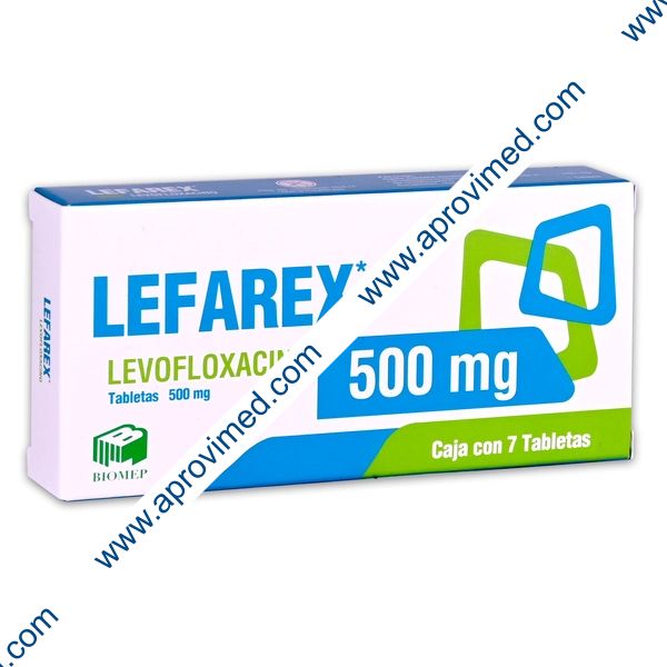 LEFAREX c/7 TABS. 500 MG.