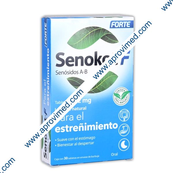 SENOKOT-F c/30 TABS. 17.2 MG.