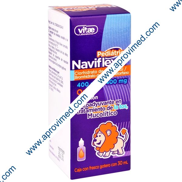 NAVIFLEXOL SOL. Pediátrica Fco. Gotero 30 ML. 400-400 MG/100 ML.