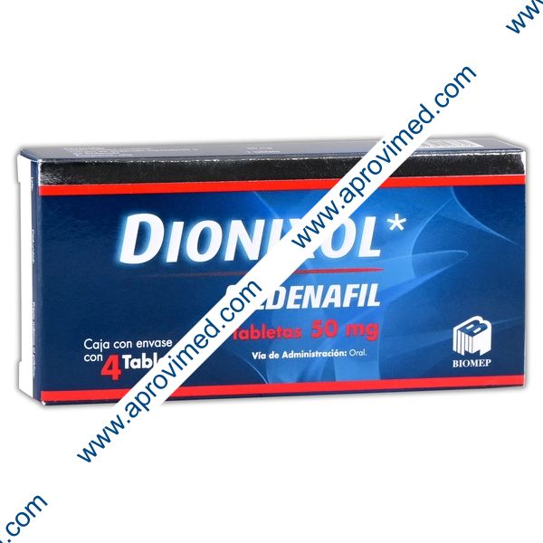 DIONIXOL c/4 TABS.  50 MG.