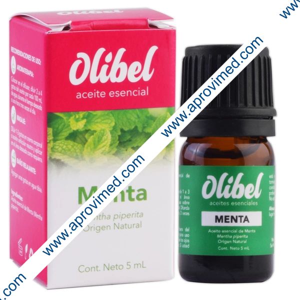 OLIBEL ACEITE ESENCIAL "MENTA" c/1 Fco. 5 ML.