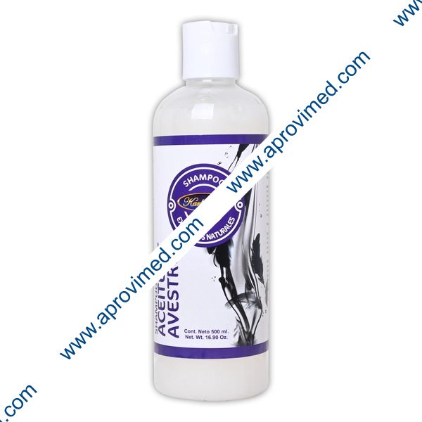 SHAMPOO ACEITE DE AVESTRUZ (Karla Di) Envase 500 ML.