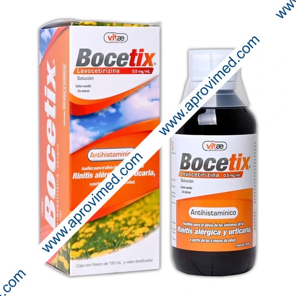 BOCETIX SOLUCIÓN Sab. Sandía s/Azúcar Fco. 150 ML. 0.5 MG/1 ML.