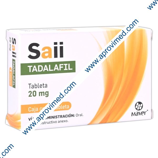 SAII c/1 TABLETA 20 MG.
