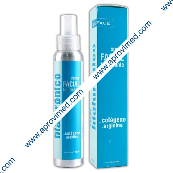 ÁCIDO HIALURÓNICO SPRAY FACIAL TONIFICANTE Fco. 120 ML.