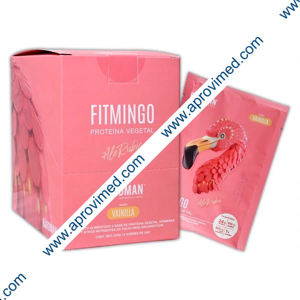 FITMINGO PROTEIN Sab. VAINILLA Cja. c/10 SOBS. POLVO 34 G.