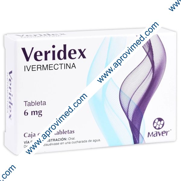 VERIDEX c/2 TABS. 6 MG.