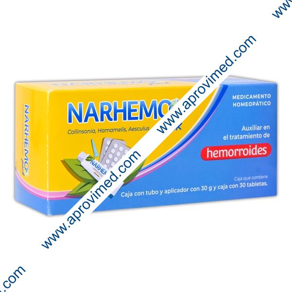 NARHEMO PACK c/30 TABS+UNGÜENTO Tubo c/30 G.
