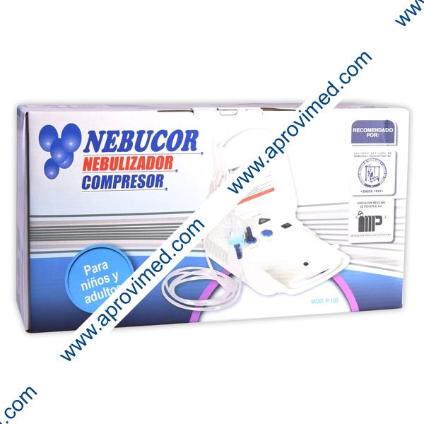 NEBULIZADOR de COMPRESOR (Nebucor) Mod. P-100 c/1 Pza.