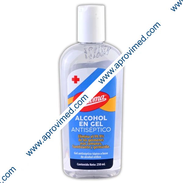 ALCOHOL EN GEL Antiséptico (Jaloma) Fco. 250 ML.