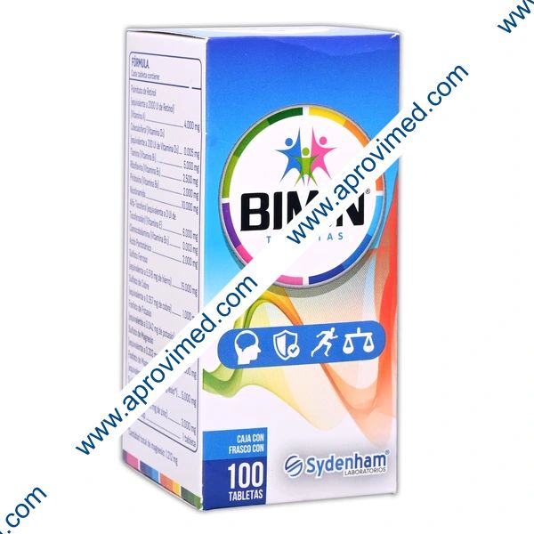 BIMIN c/100 TABLETAS.