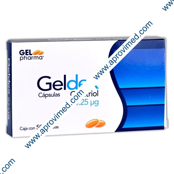 GELDEX c/50 CAPS. 0.25 MCG.
