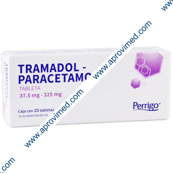 TRAMADOL/PARACETAMOL (Perrigo) c/20 TABS. 37.5/325 MG.