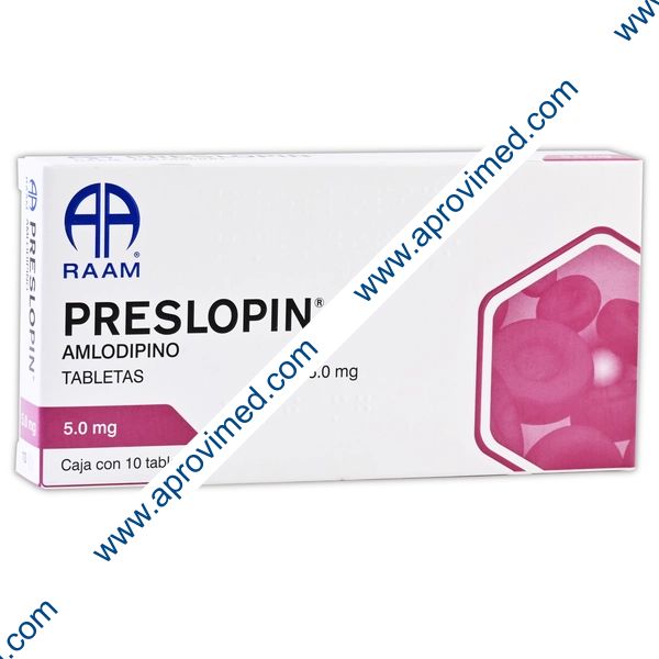 PRESLOPIN c/10 TABS. 5 MG.