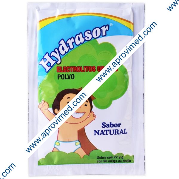 HYDRASOR POLVO Sabor NATURAL c/1 SOBRE 27.9 G.