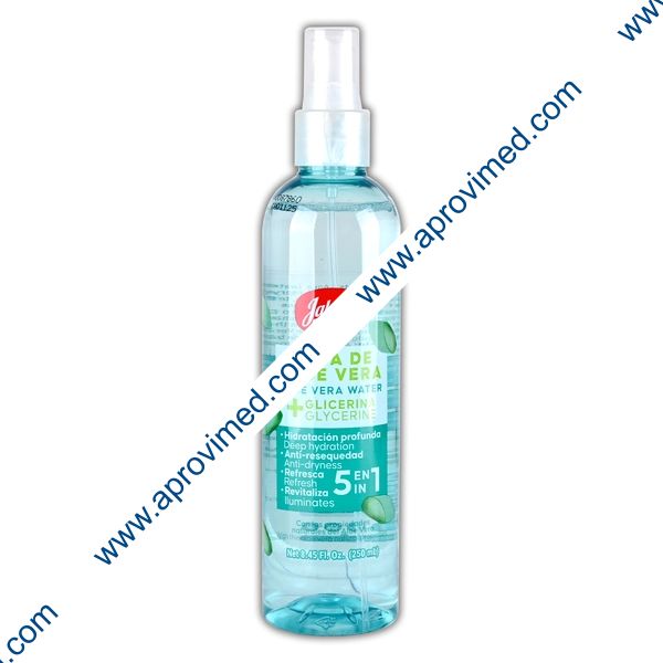 AGUA DE ALOE VERA+GLICERINA (Jaloma) Loción Facial Fco. 250 ML.