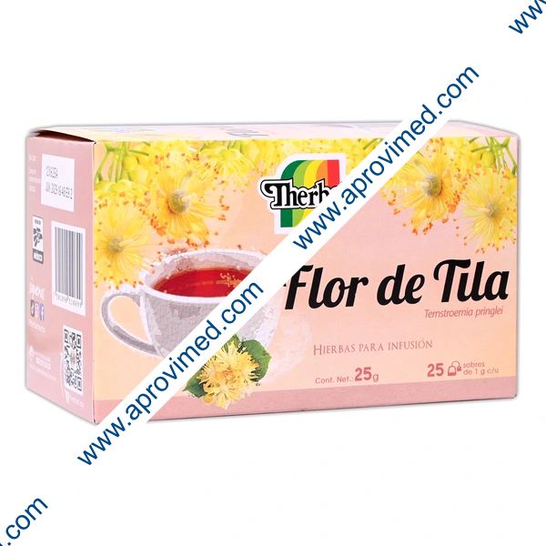 FLOR DE TILA p/Infusión c/25 SOBS. 1 G.