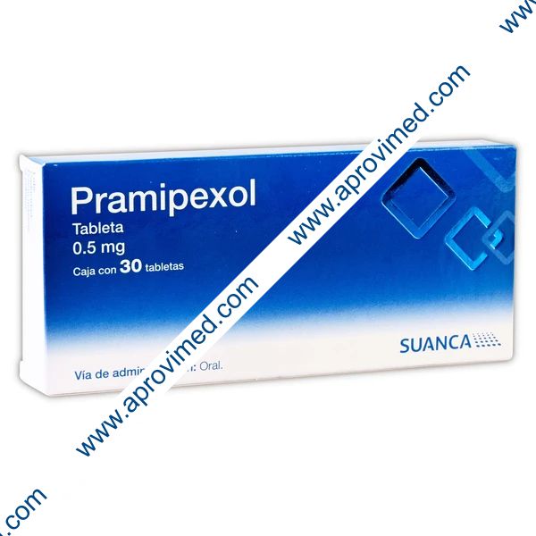 PRAMIPEXOL (Suanca) c/30 TABS. 0.5 MG.