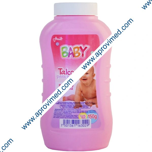 TALCO PARA BEBE "Baby" ROSA Fco. 150 G.